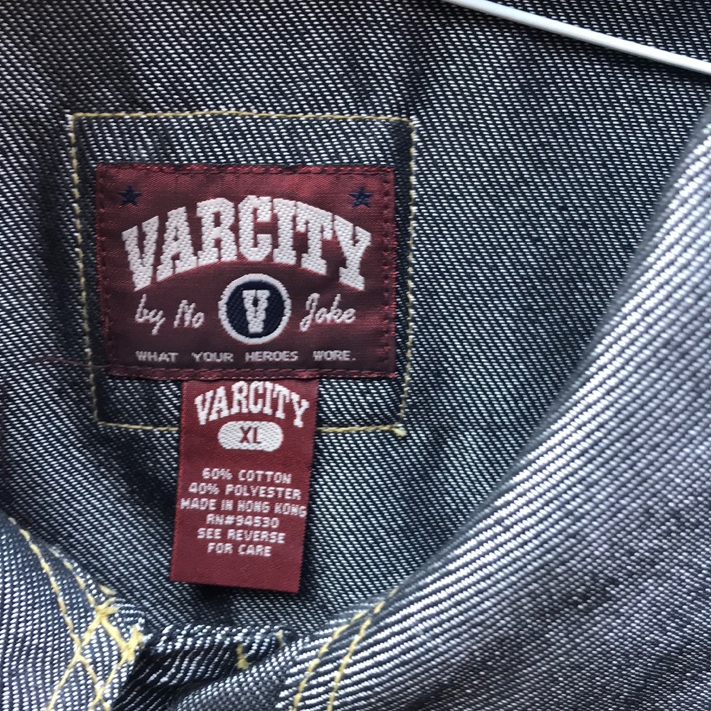 Varcity Dungaree Jean Jacket - Picture 5 of 5